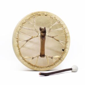 Drachengeist – Schamanentrommel mit Schlägel – stimmbar – 40 cm