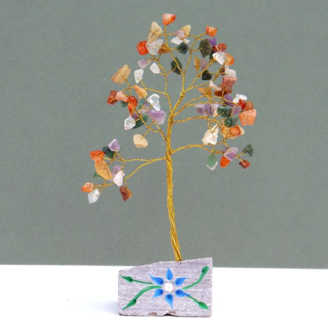 Gemischt Edelsteinbaum – 80 Steine