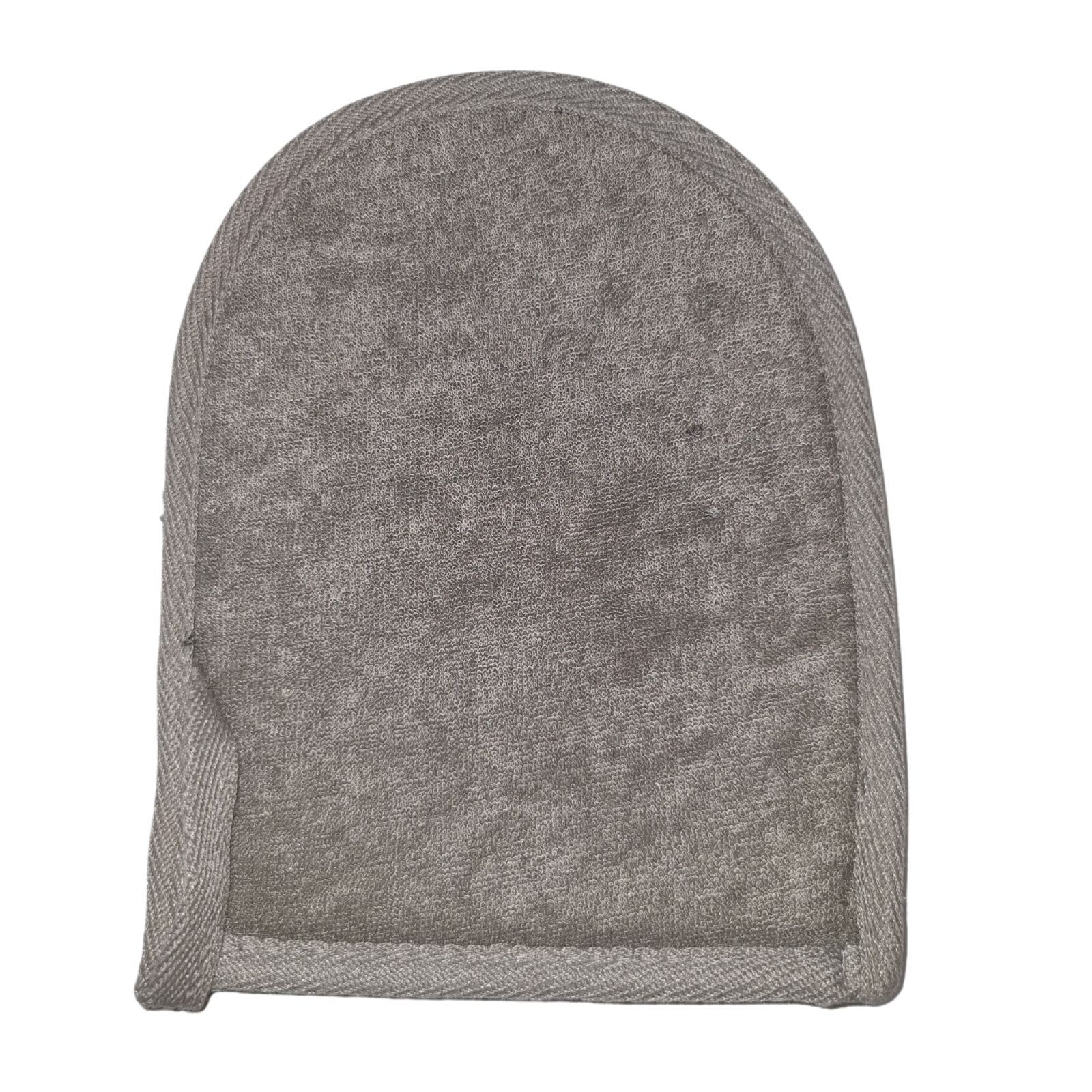Badezubehör – Bambus & Leinen Bath Handschuh – Aktivkohle – Bild 2