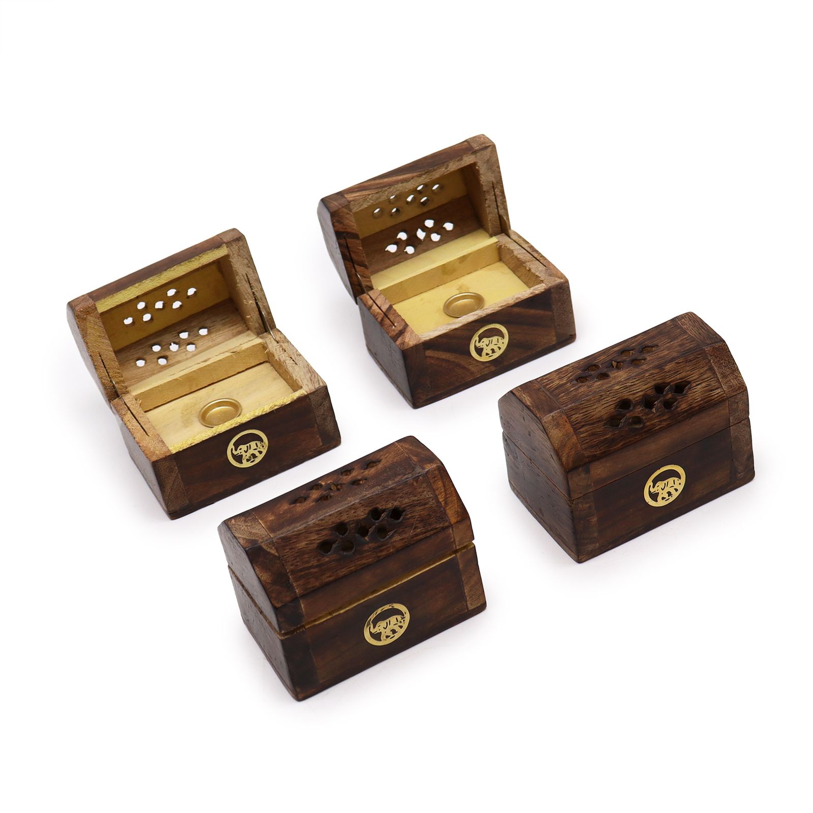 Räucherhalter – Mini Rauch Box – Mangoholz
