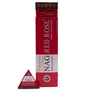 Räucherkegel – 42 g Jumbo Golden Nag – Rot Rose Rückfluss