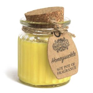 Sojawachskerze – Honeysuckle Duftkerze im Sojawachstöpfchen