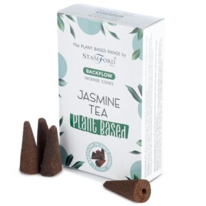 Räucherkegel – auf Pflanzenbasis Rückfluss – Jasmin Tee