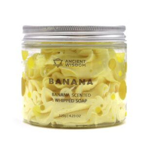 Aufgeschlagene Seife – Banane, 120 g