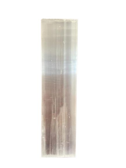 Flache Selenit-Ladeplatte 15 cm – schlicht