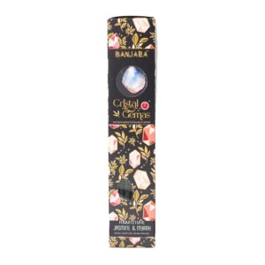 Räucherstäbchen – Banjara Cristal Gemas – Moonstone Jasmin & Myrrhe