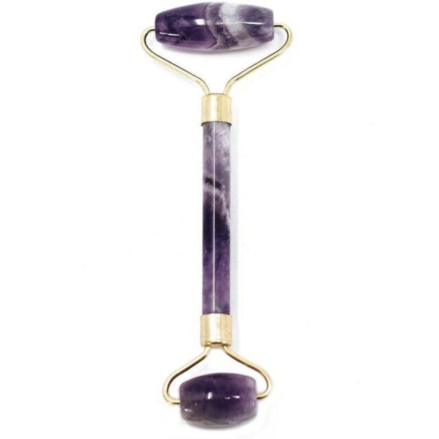 Edelstein-Gesichtsroller – Amethyst