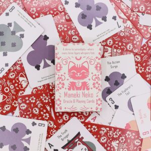 Glückskatzen – Spiel – und Orakelkarten (Maneki Neko)