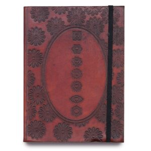 Notizbuch mit Verschlussband – klein – Chakra Mandala