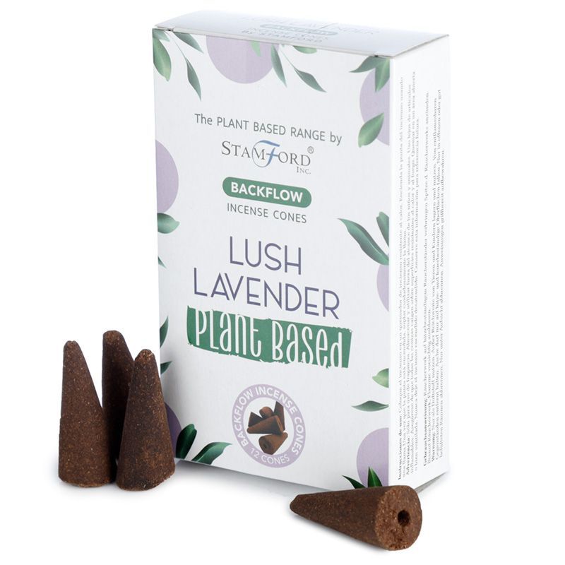Räucherkegel – auf Pflanzenbasis Rückfluss – Lush Lavendel