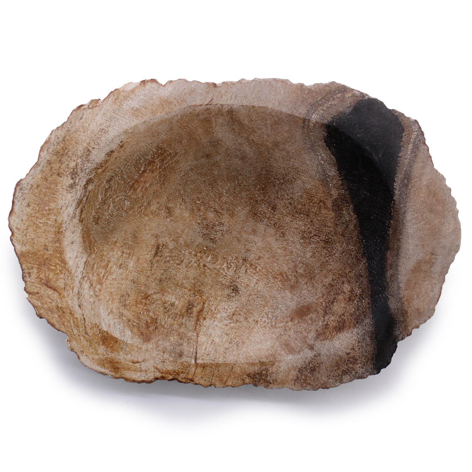 Seifenzubehör – versteinert Holz Schwarz Seifenschale – Bild 2