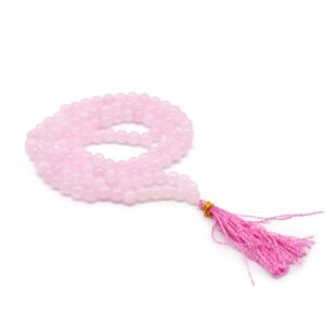 108 Perle Mala – Rosenquarz