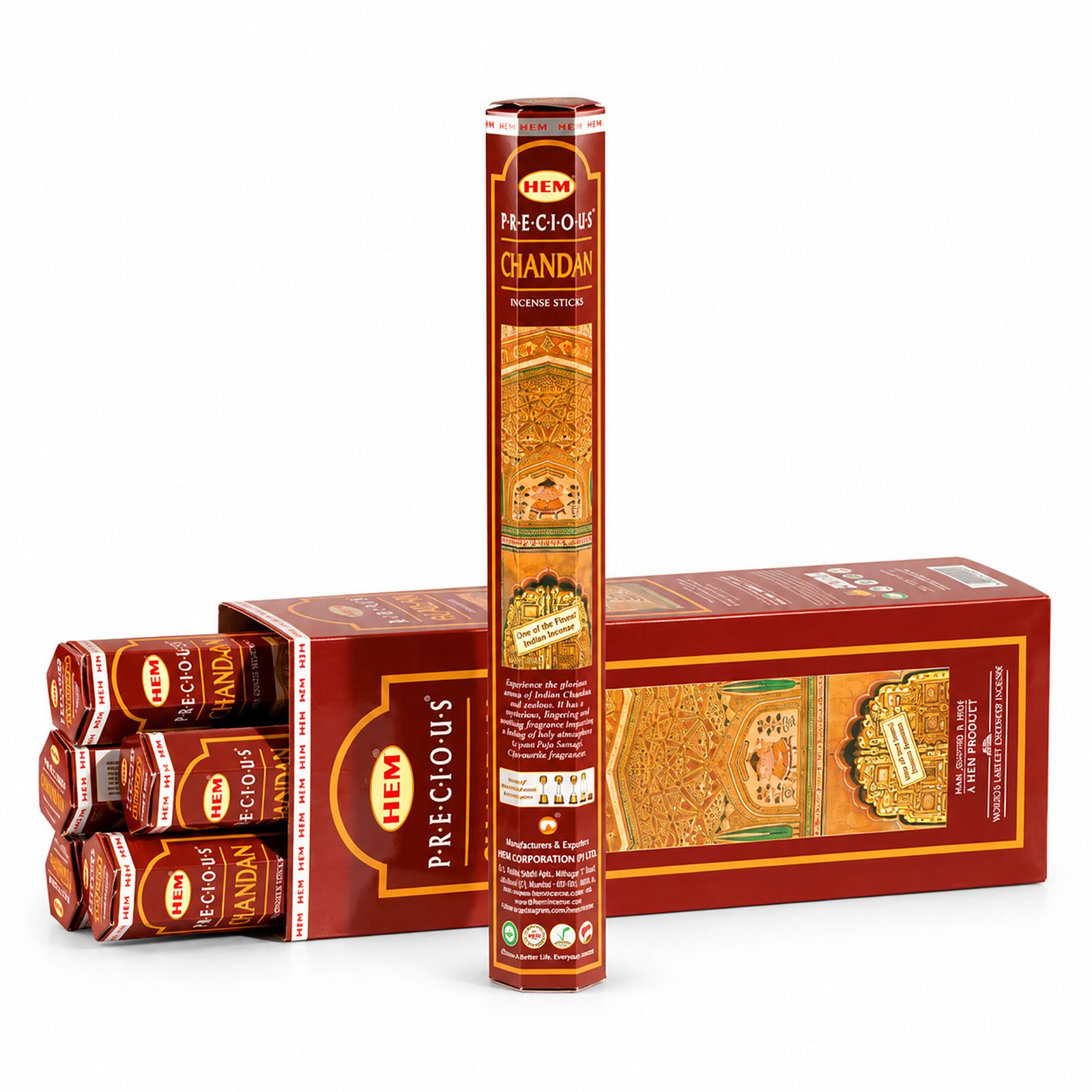 Räucherstäbchen – HEM sechseckig – Precious Chandan – Bild 2