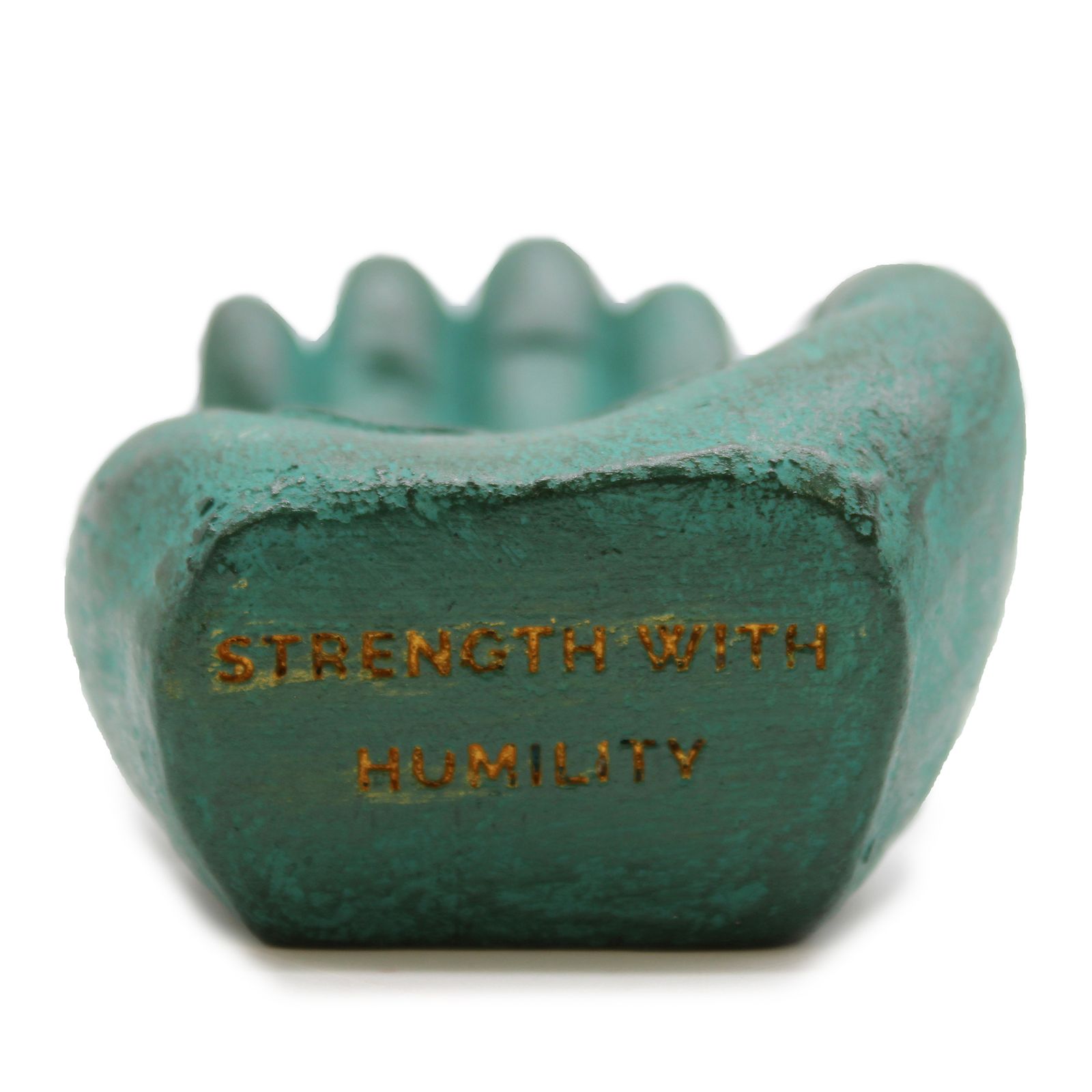 Räucherhalter – Hand – Strength (Grün) – Bild 2