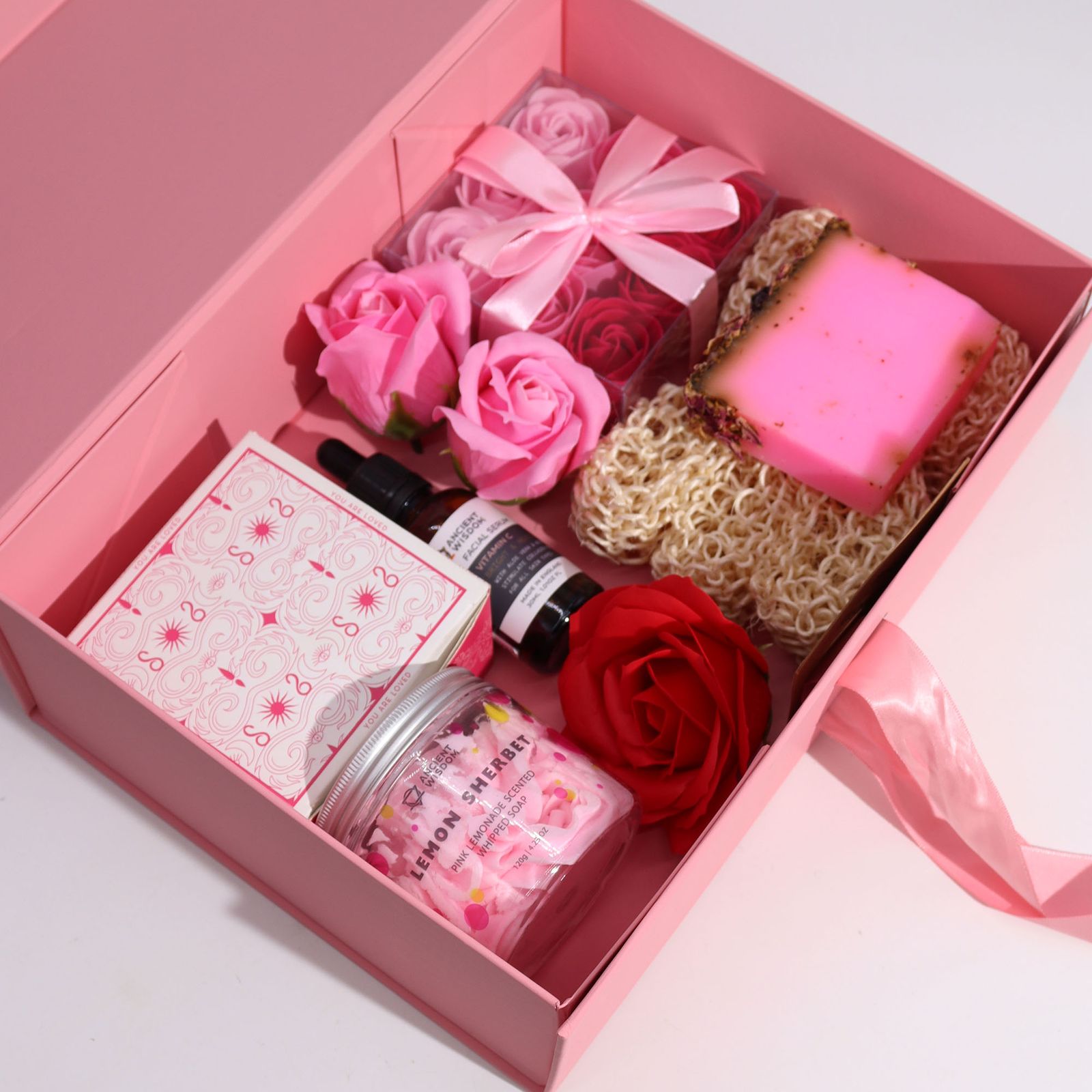 Faltbare Geschenkbox – Groß, Schwarz, 28.2 × 20.2 × 9.2 cm – Bild 4