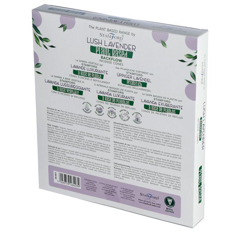 Räucherkegel – auf Pflanzenbasis Rückfluss – Lush Lavendel – Bild 2