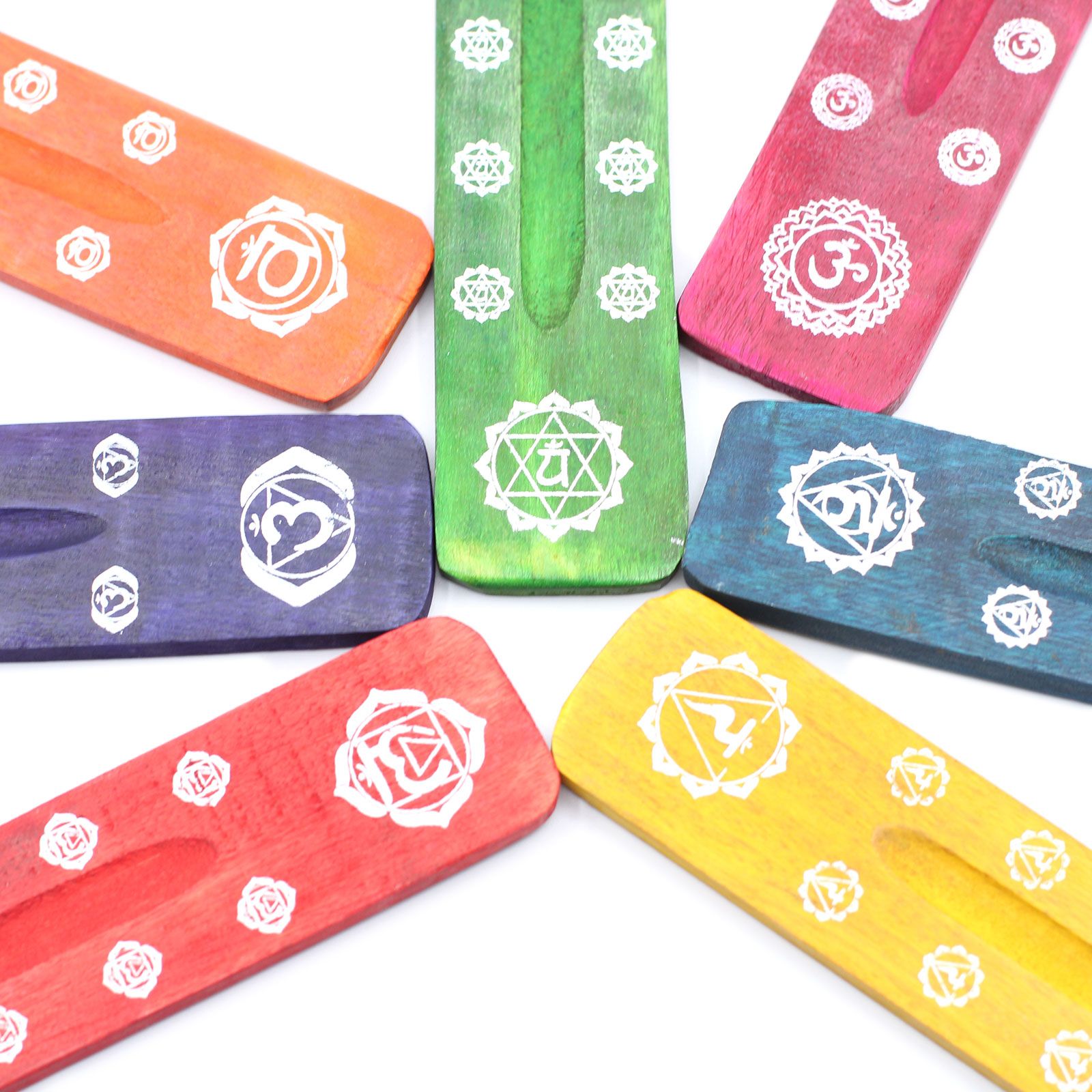 Räucherhalter – Chakra Ashcatchers – 7 Designs – Bild 4