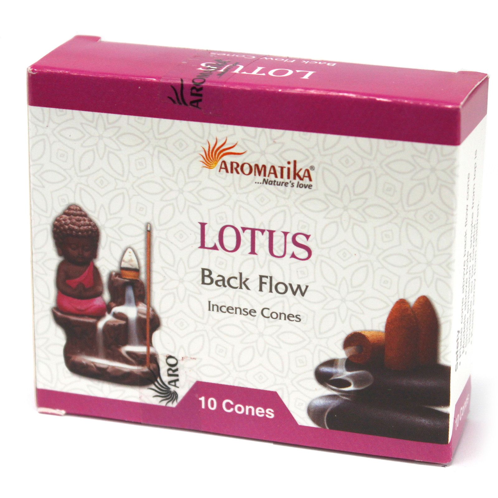 Räucherkegel – Aromatica Rückfluss – Lotus