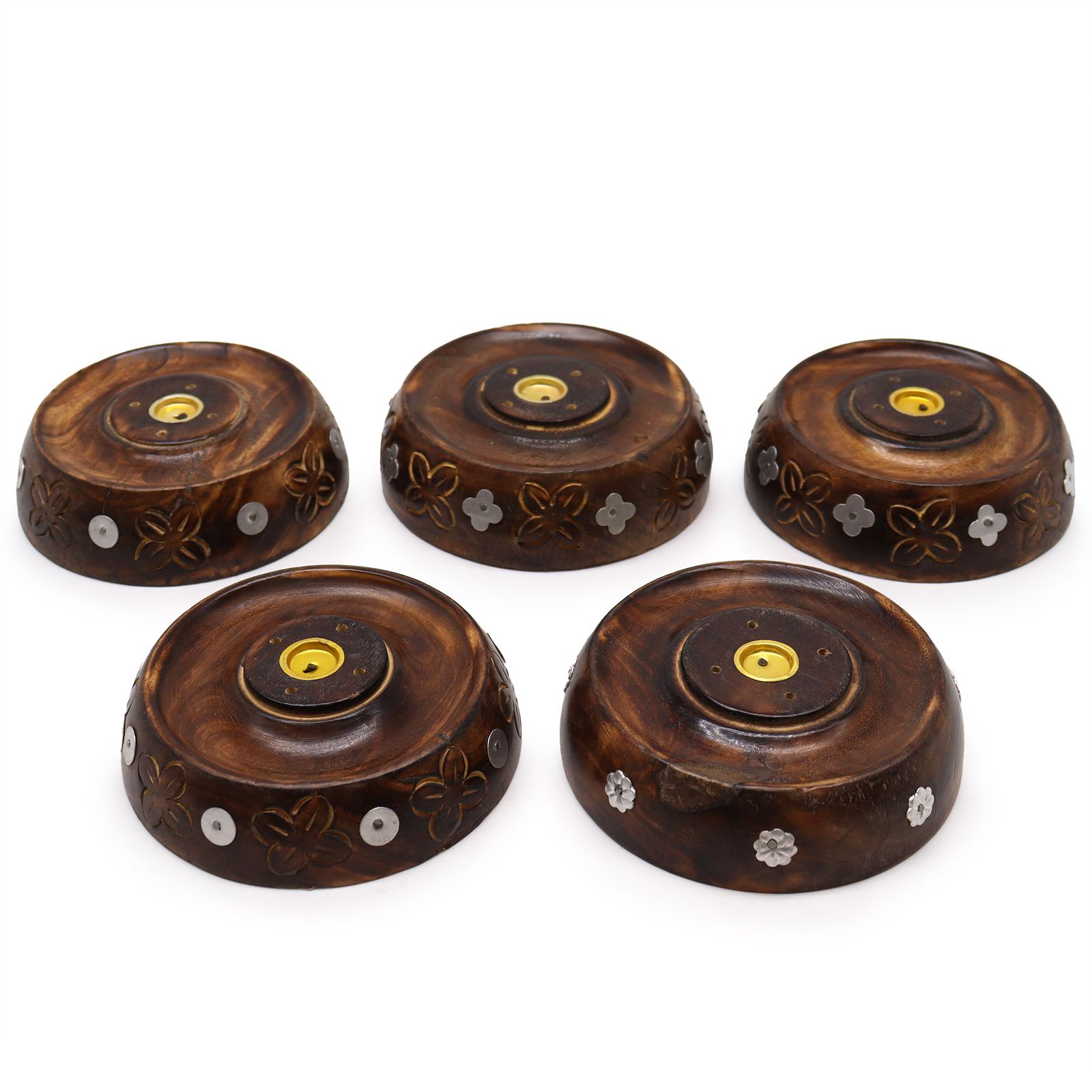 Räucherhalter – & – sortiert Design – Mangoholz