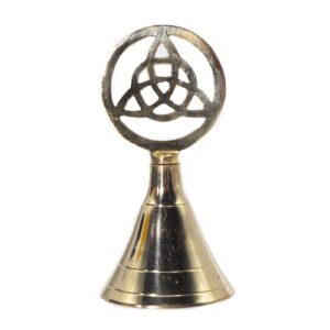 Altar-Glocke aus Messing – Triquetra