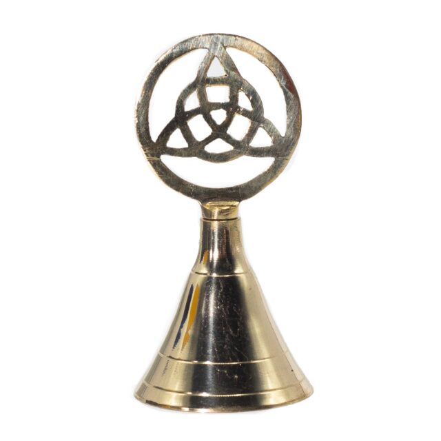 Altar-Glocke aus Messing – Triquetra