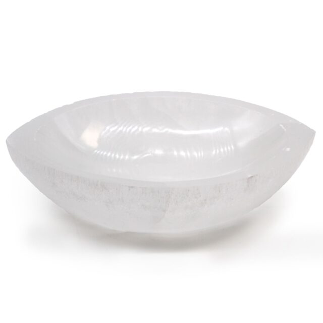 Selenit Eye Schale – 15 cm