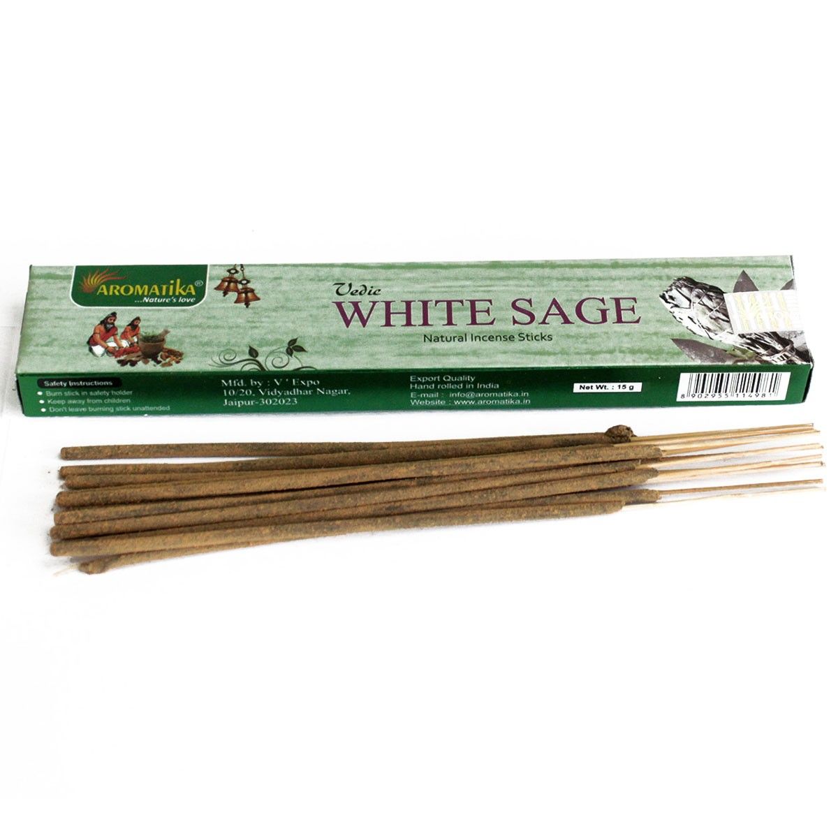 Räucherstäbchen – Vedic – Weißer Salbei