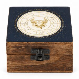 Emaillierte Box – klein – Stier