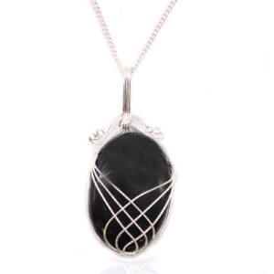 Halskette – Schwarz Onyx