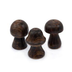 Räucherhalter – Set mit 3 Mini Mushrooms (8 cm 7 cm 6.5 cm)