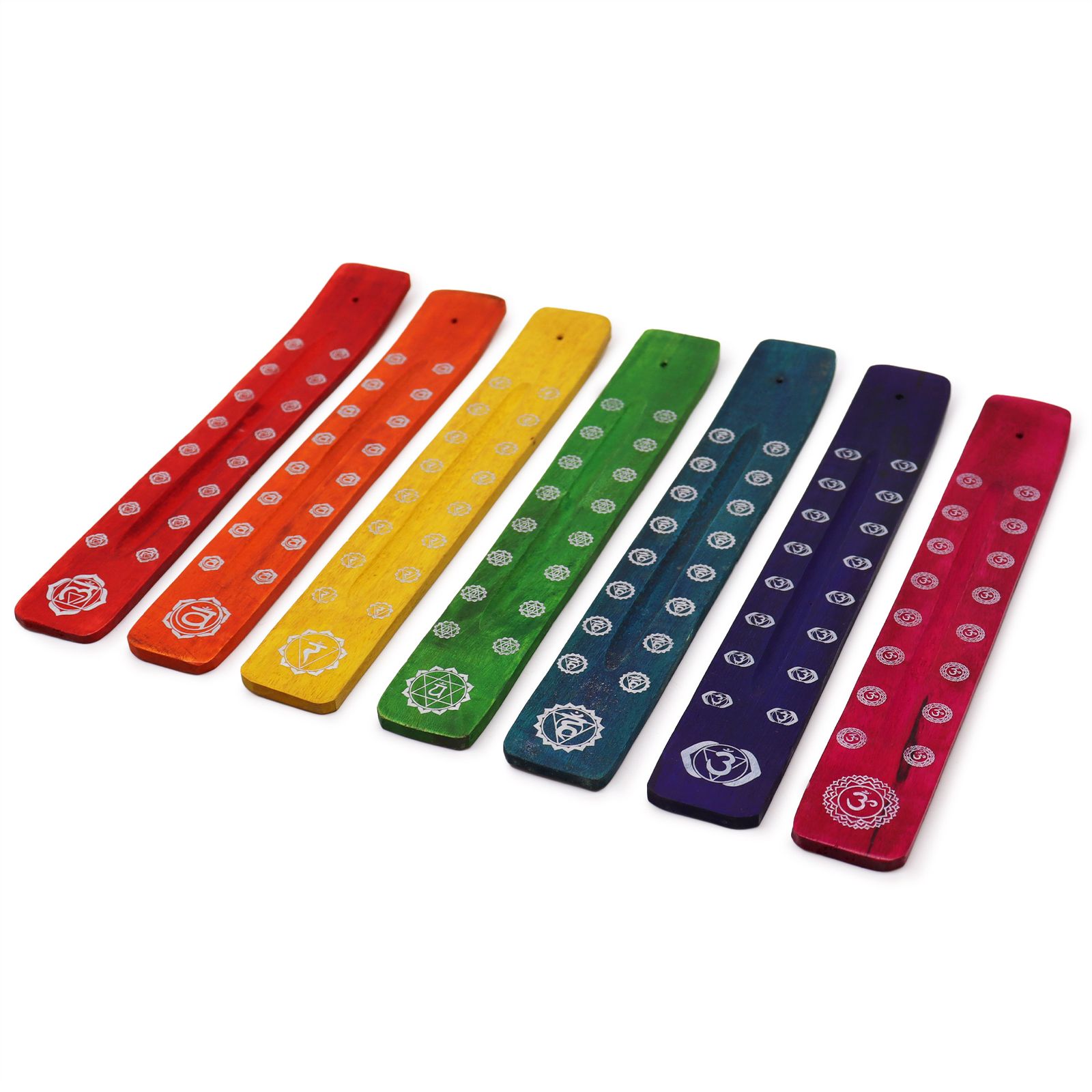 Räucherhalter – Chakra Ashcatchers – 7 Designs