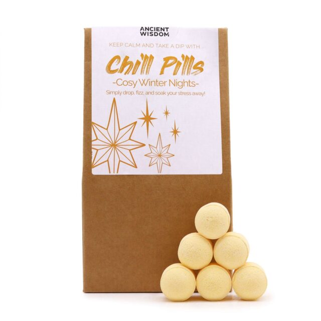 Badekugeln „Chill Pills“ – Gemütliche Winternächte, 350 g