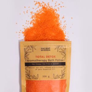Badesalz – Aromatherapy Bath Potion in Kraft Bag 350g – Total Detox