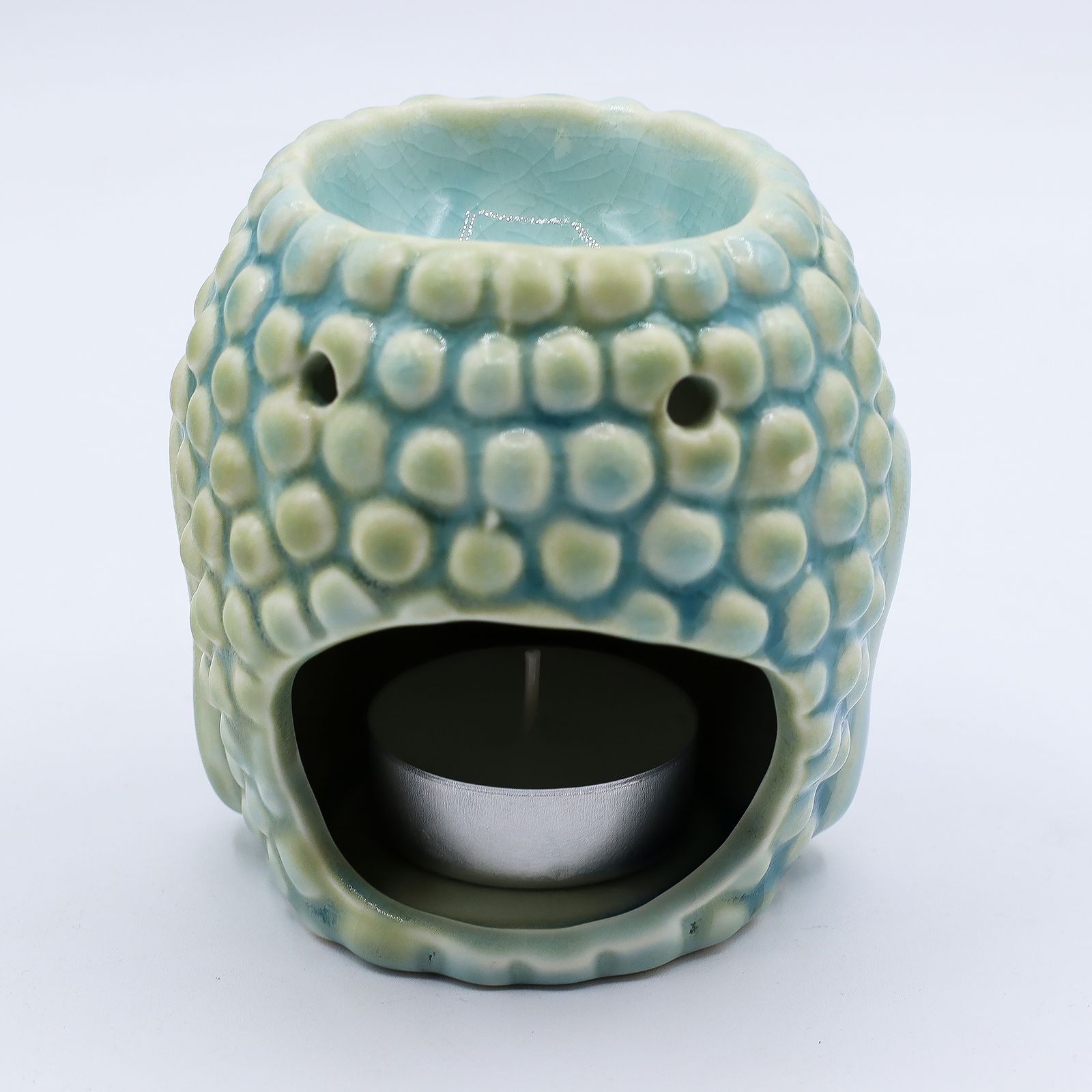 Buddha-Duftlampe – Blau – Bild 3