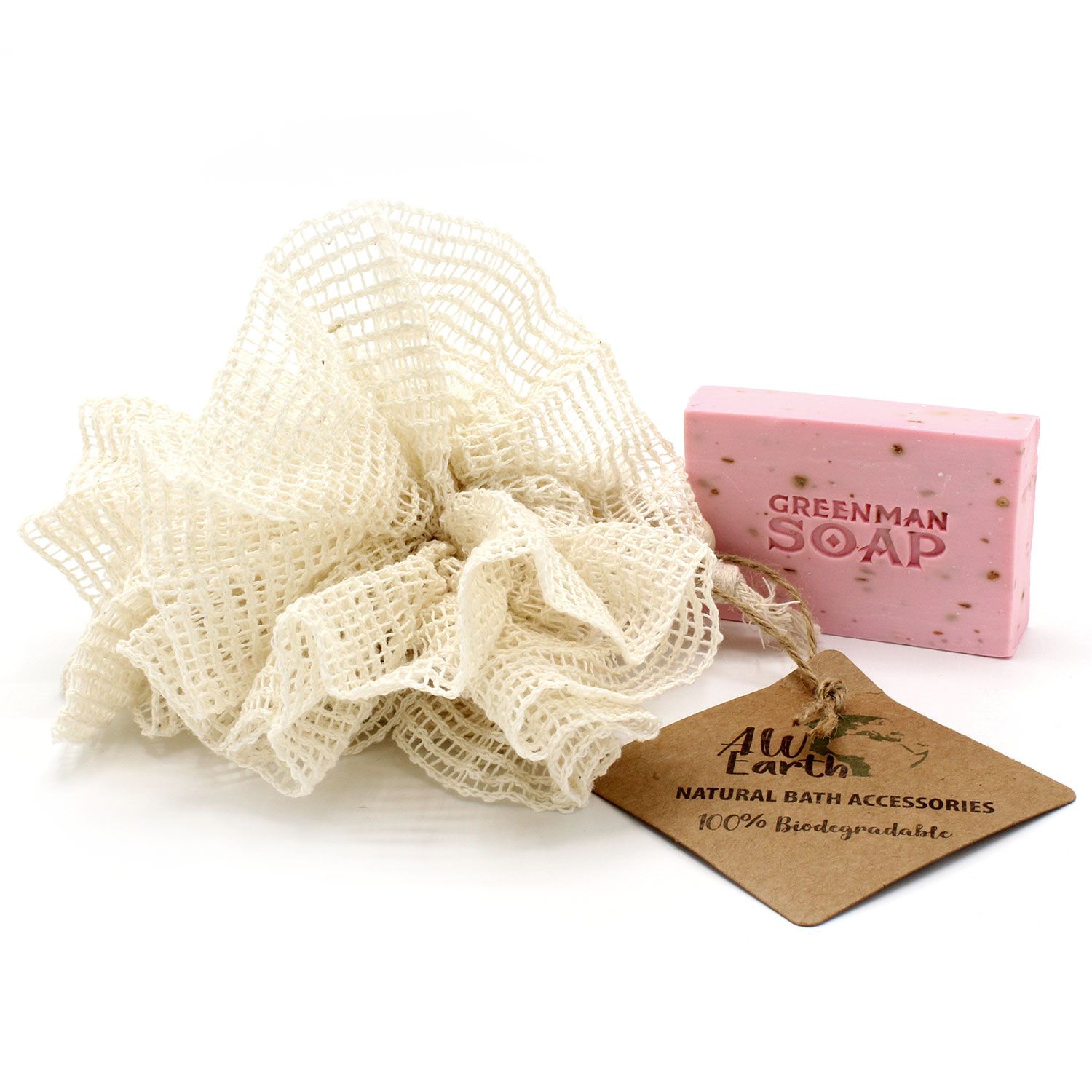 Badezubehör – Natur Scrunchy – Rami 35gm – Bild 2