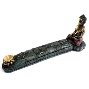 Räucherhalter – Antik Buddha – & Box