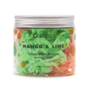 Aufgeschlagene Seife – Mango & Lime, 120 g