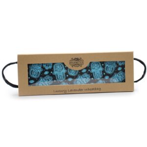 Massage-Accessoire – Lavendel-Weizenkissen in Geschenkbox – Hamsa