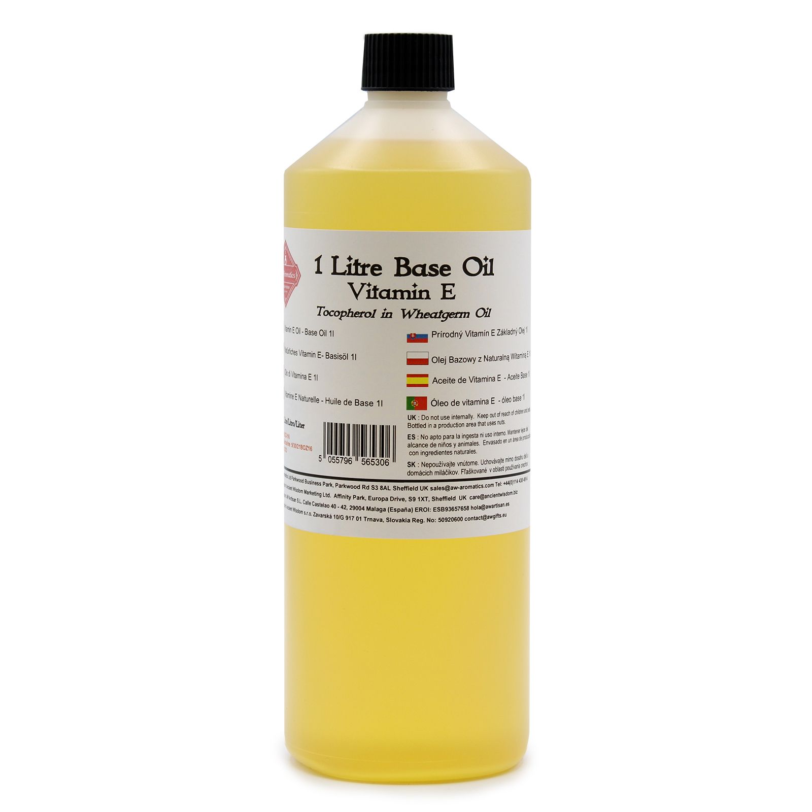 Basisöl – Natürliches Vitamin E – 1 Liter