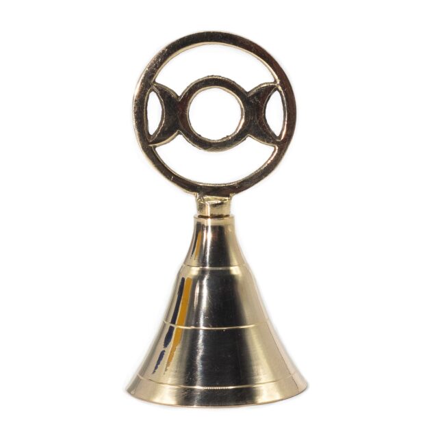 Altar-Glocke aus Messing – Drei Mond