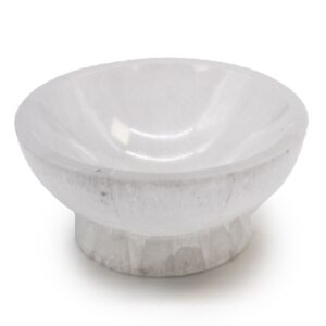Ritualschale aus Selenit – 10 cm
