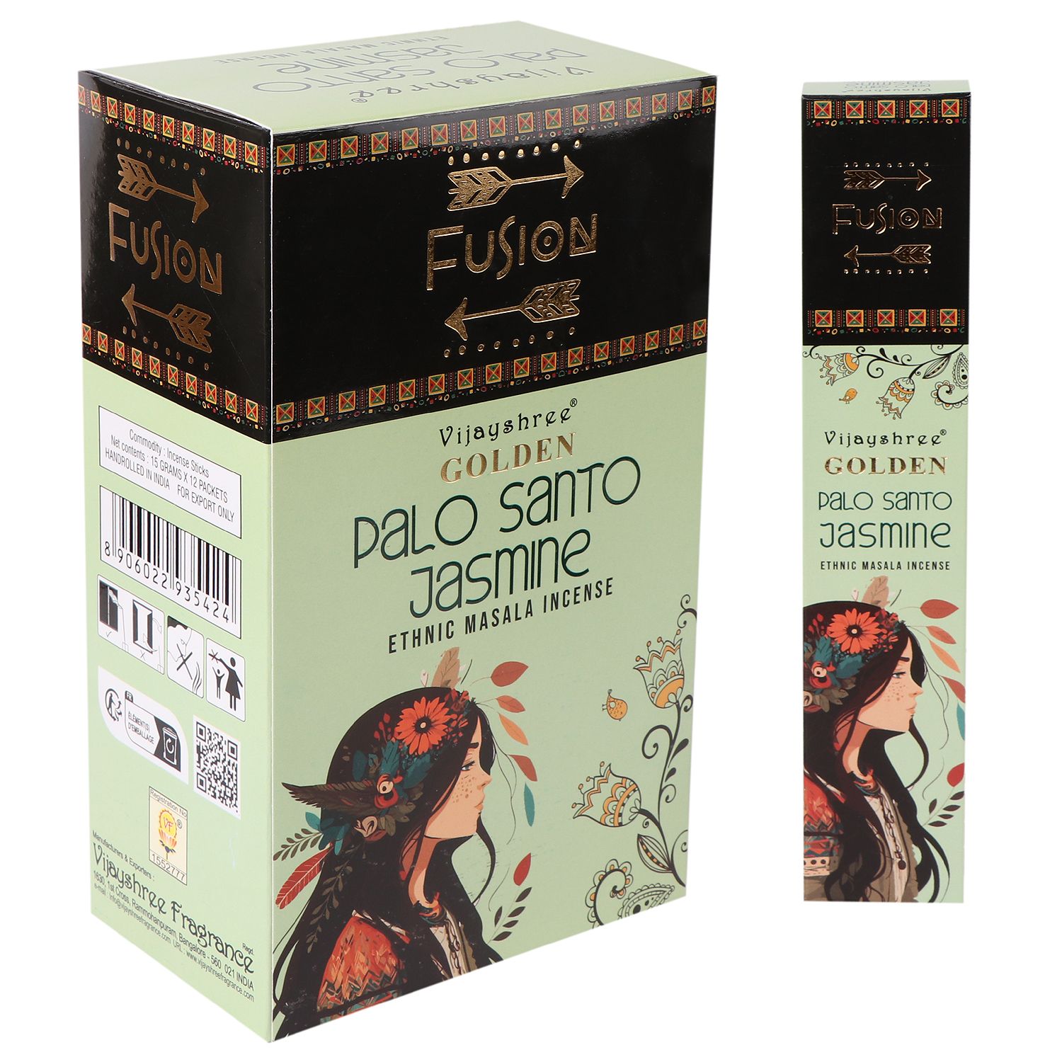 Räucherstäbchen – 15 g Golden Palo Santo und Jasmin – Bild 5