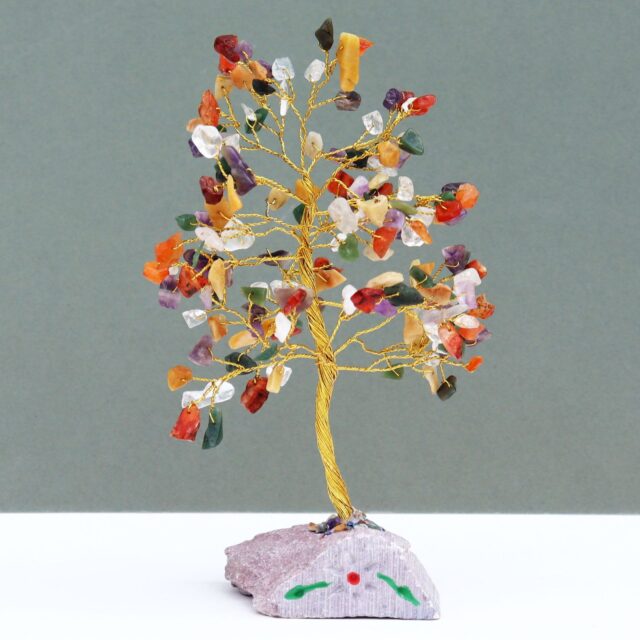 Gemischt Edelsteinbaum – 160 Steine