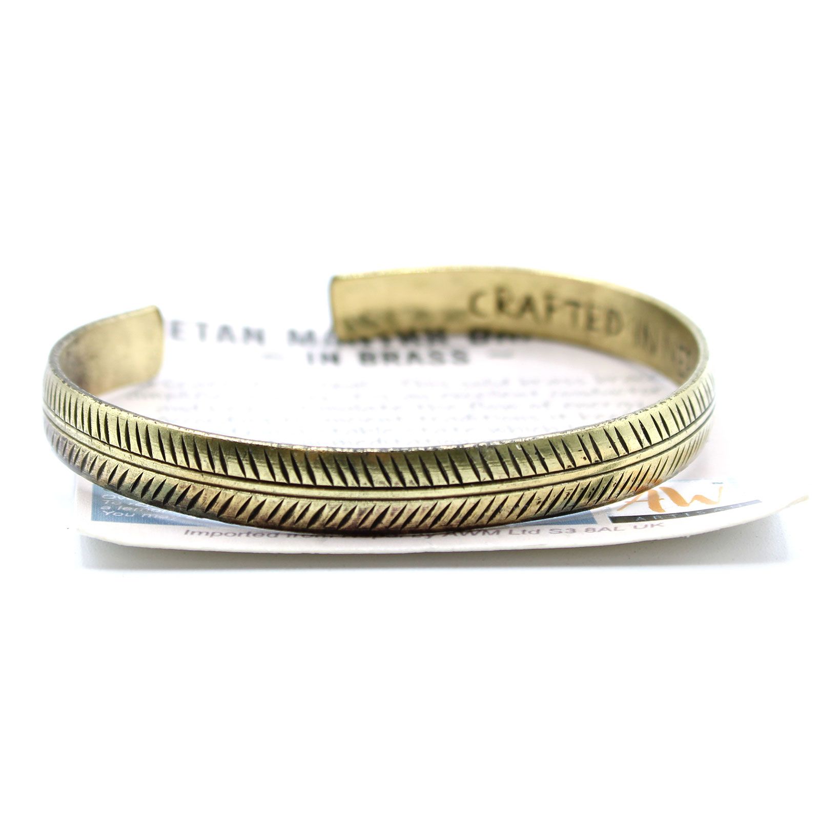 Armband – Slim Tribal Blatt – Bild 3