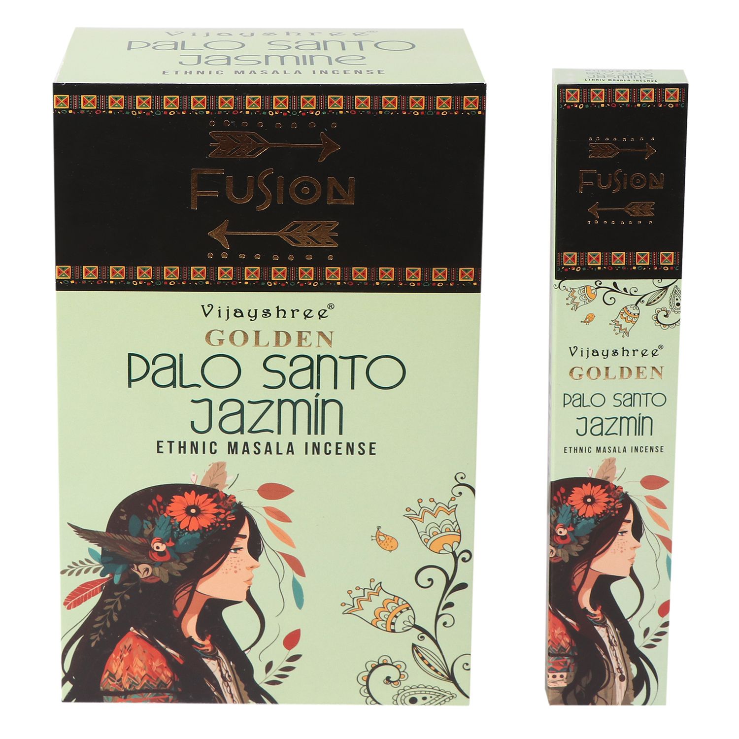 Räucherstäbchen – 15 g Golden Palo Santo und Jasmin – Bild 4