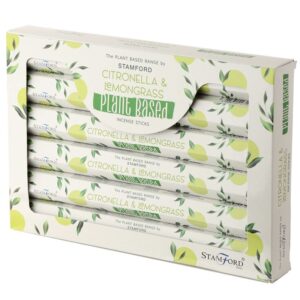 Räucherstäbchen auf Pflanzenbasis – Citronella & Zitronengras