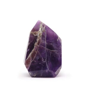 Edelsteinspitzen ca. 6 cm (0,5 kg) – afrikanisch Amethyst (ca. 8 Stück)
