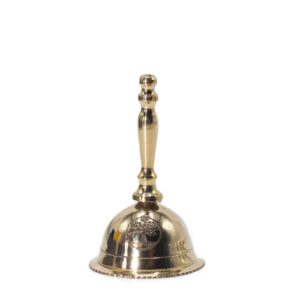 Klein Altar-Glocke aus Messing – Lebensbaum