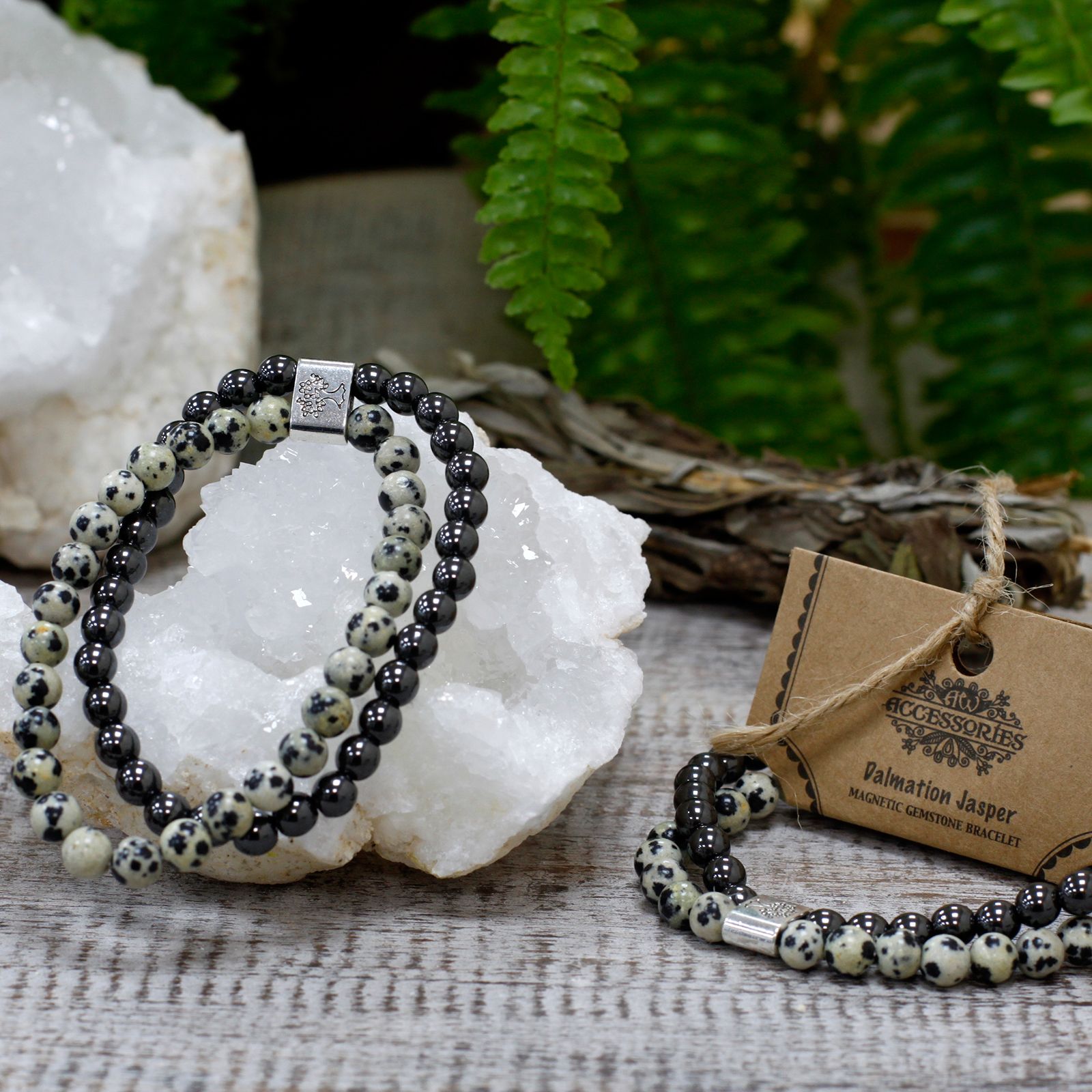 Armband – Dalmation Jasper – Bild 2