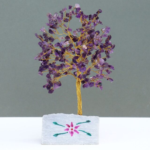 Edelsteinbaum aus Amethyst – 320 Steine